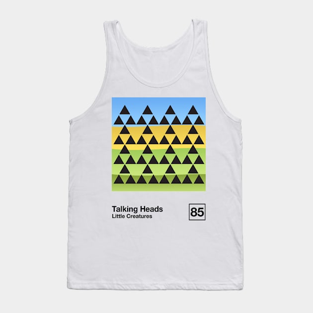 Little Creatures / Minimalist Style Graphic Artwork Design Tank Top by saudade